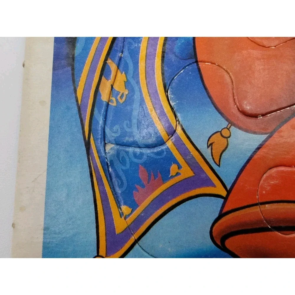 ALADDIN Walt Disney's PUZZLE VTG Golden‎ Kids Collect Rare SEE B59.1ES1138